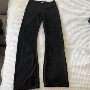 Wolford Black Flared Stretch leggings Pants Sz XS
